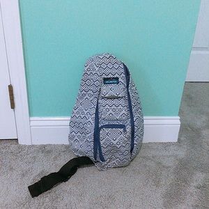 Kavu Purple Aztec Rope Bag